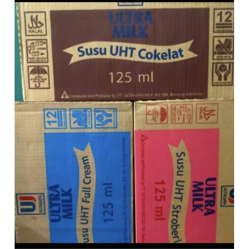 

Susu ULTRA 125 ml All Varian 1 Dus 40 Pcs