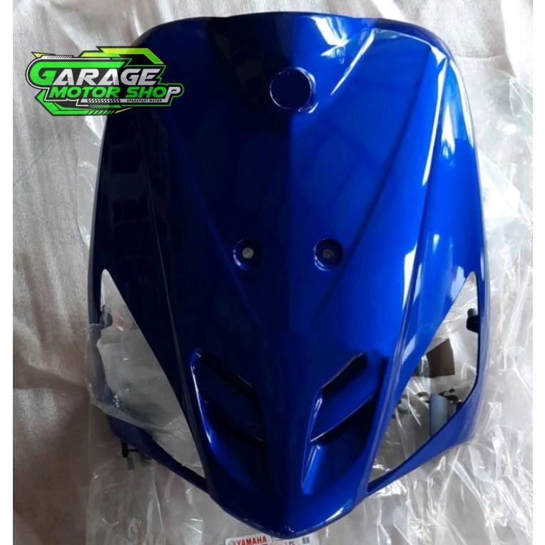 tameng depan mio sporty warna biru tua