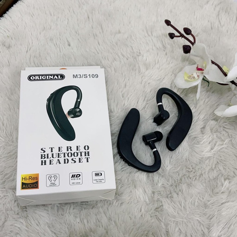 (GAT)  Headset Bluetooth S109  / Earphone Wireless S-109 Sport / Headset Bluetooth S109 Headset Wire