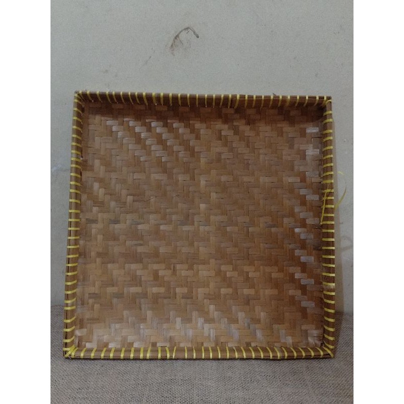 Tampah Bambu Kotak 40X40 45X45 50X50 Tampah Kotak Jumbo Tambir Bambu Kotak