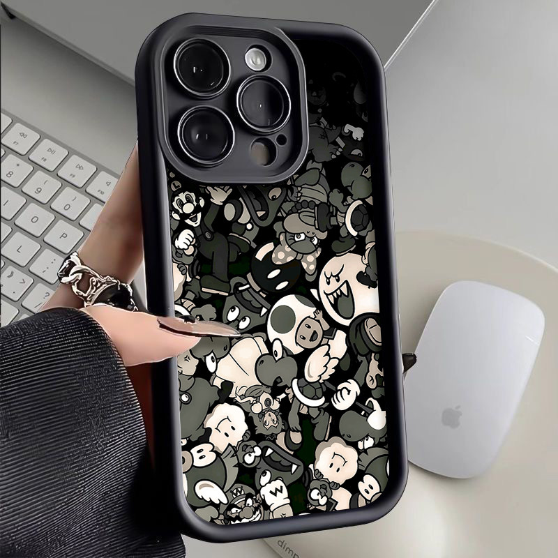 Casing Untuk IPhone 16 11 15 13 14 12 Pro Max 7Plus 8Plus SE 2020 XR X XS Max 16 7 8 6S 15 6 Plus  h