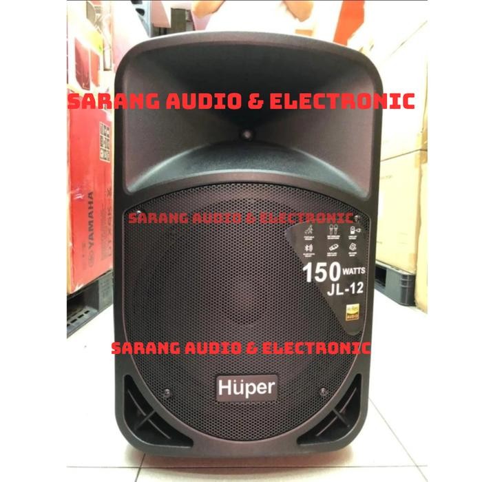 Speaker Portable HUPER JL 12 Original 12 Inch JL12 Aktif Wireless