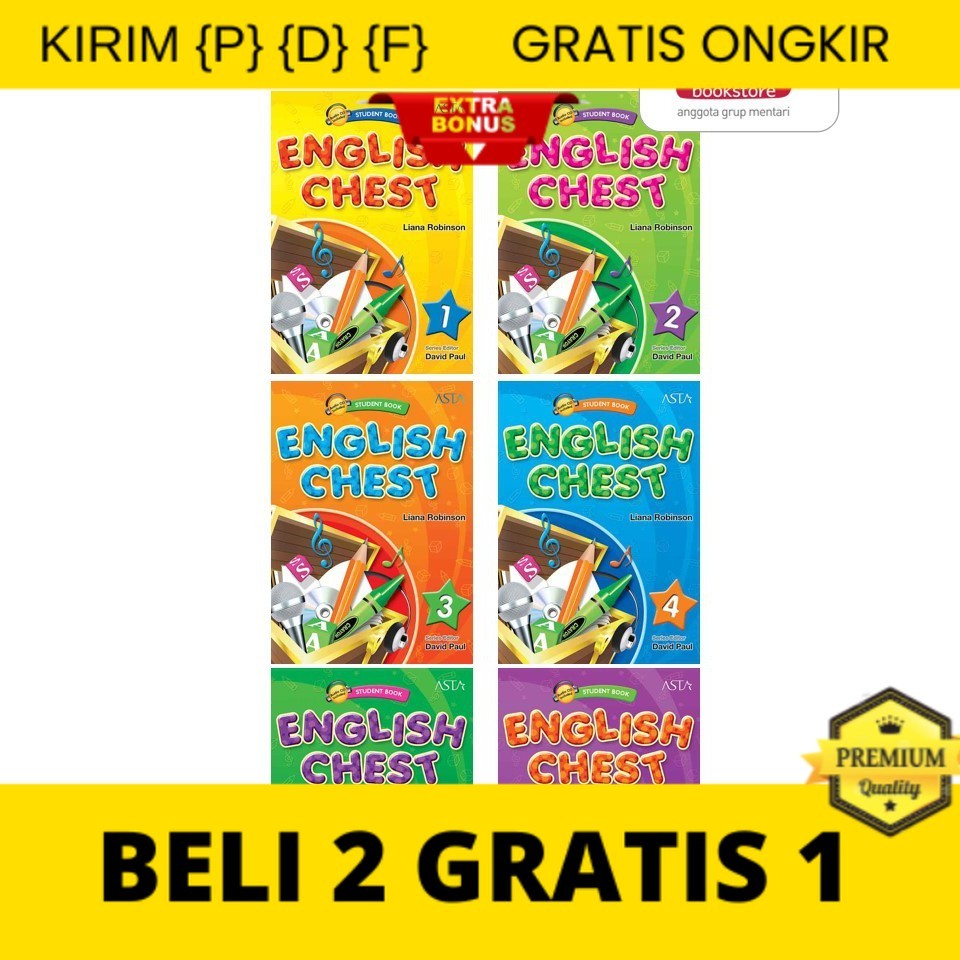 

{P} {D} {F} English Chest Series | Buku Bahasa Inggris SD