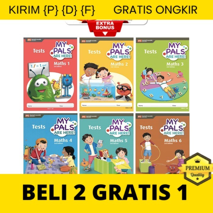 

{P} {D} {F} My Pals are Here ! || Maths Test || Buku Pelajaran Matematika SD