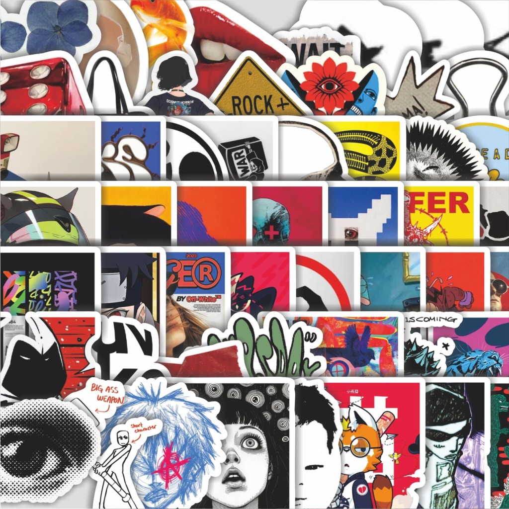 

Stiker Cutting Pack Stiker Random V8 Isi 100Pcs Series Aesthetic Lucu Keren Untuk Koper Bahan Vynil