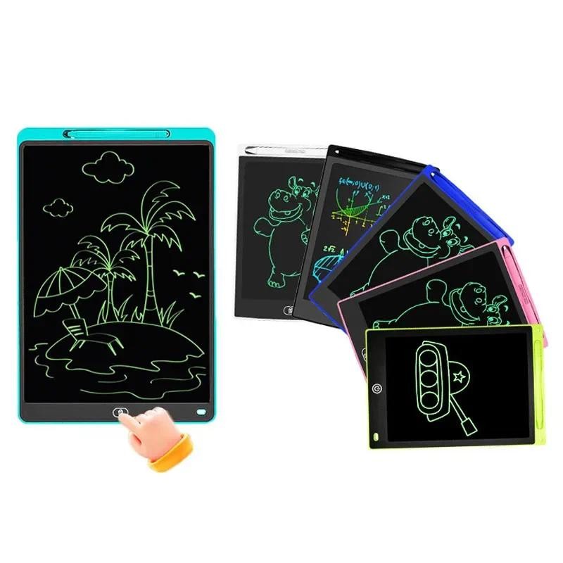 

8.5 Inch LCD Colorful Writing Tablet,Reusable Teacher Educational Kids Digital Drawing Tablet Handwriting Pads