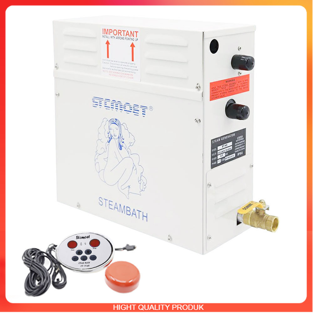 BEST QUALITY 6KW Steam Generator Sauna Steam Bath Machine For Shower Home Sauna Room SPA Steam Machi