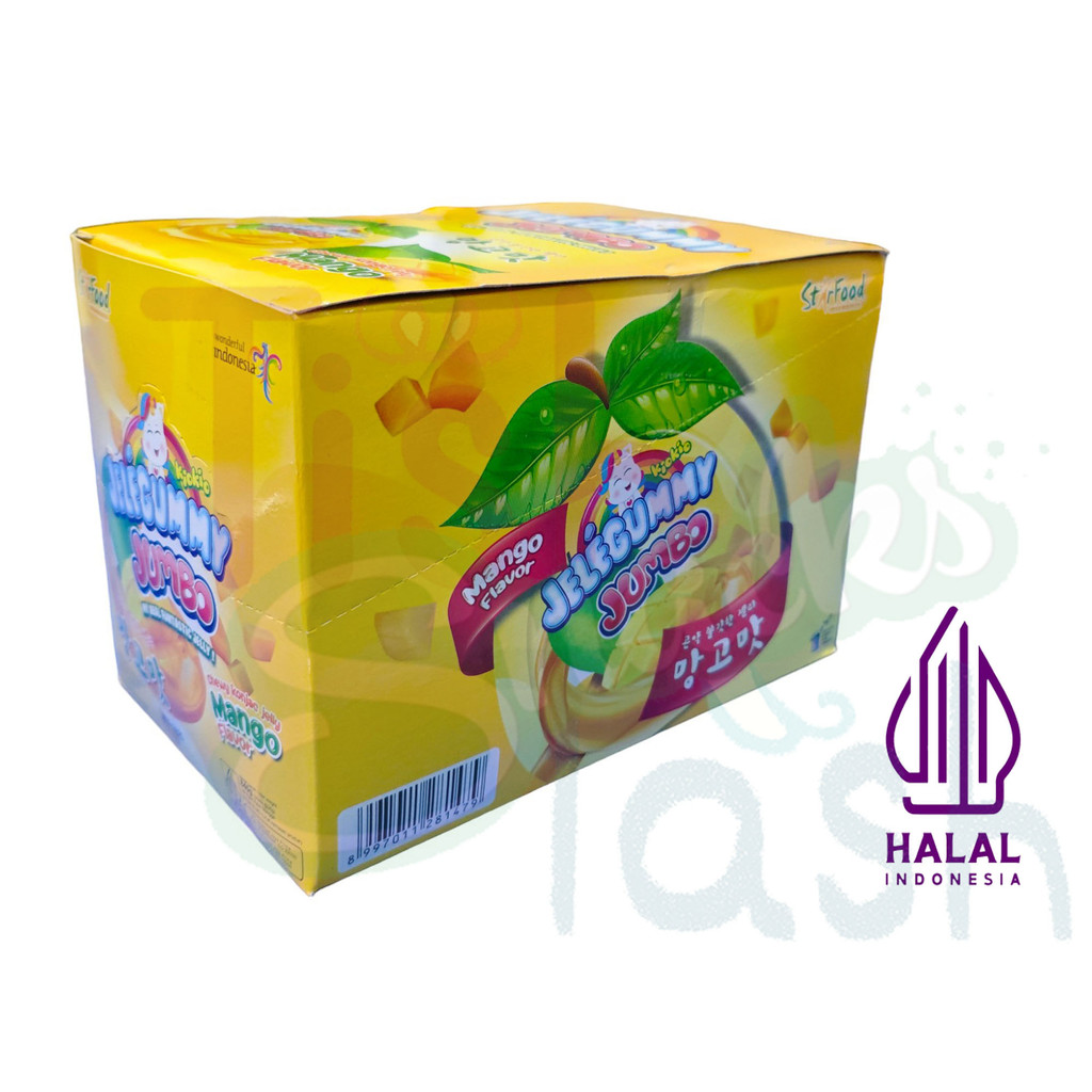 

[BOX ISI 24] Kiokio Jelegummy Jumbo Mango 35gr
