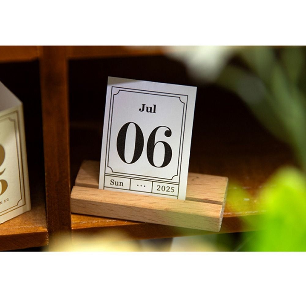 

367Sheets Tearable 2025 Calendar Book Portable January to December 2025 Mini Desk Calendar Thick Paper Material Paper