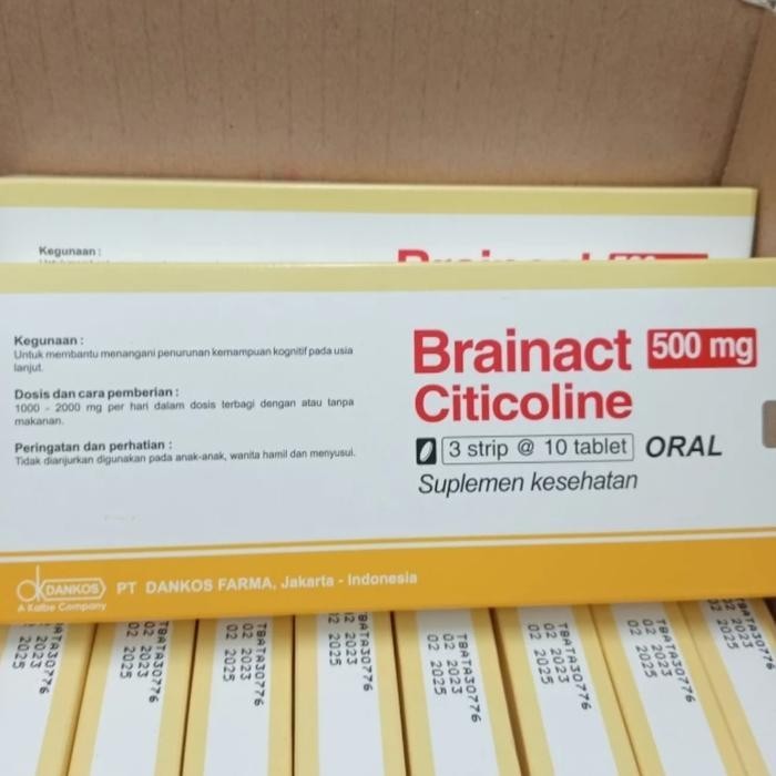 BRAINACT 500 mg Box 30 Tablet