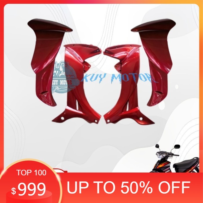 Sayap Depan Luar Dalam Jupiter Z Burhan 2006 - 2008 Merah Maroon Berkualitas