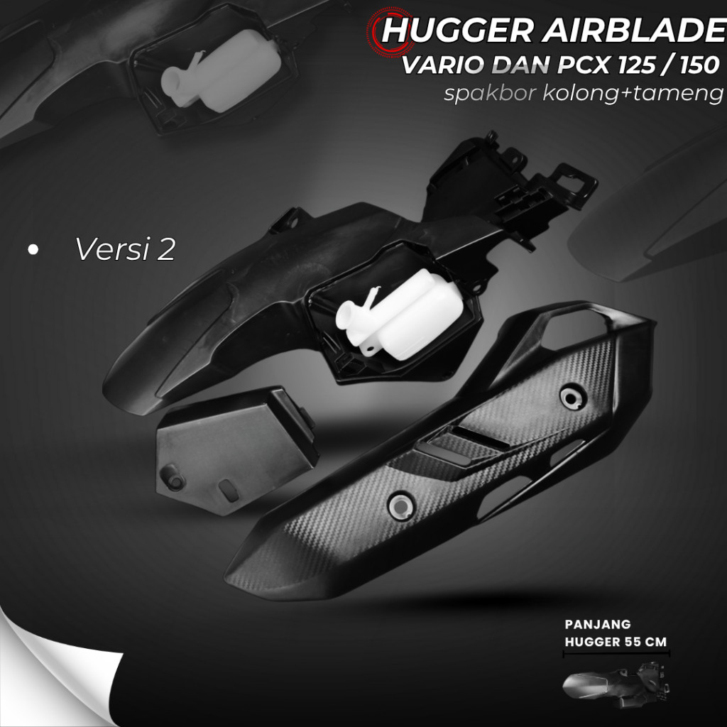 HUGGER AIRBLADE VARIO 125 NEW HUGGER VARIO SPAKBOR KOLONG VARIO HUGGER NEW VARIO 150 125 SPAKBOR VP