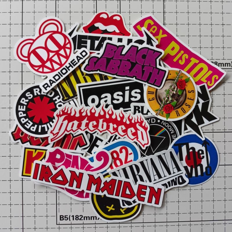 

Sticker Pack Band Logo by Gigglestickers