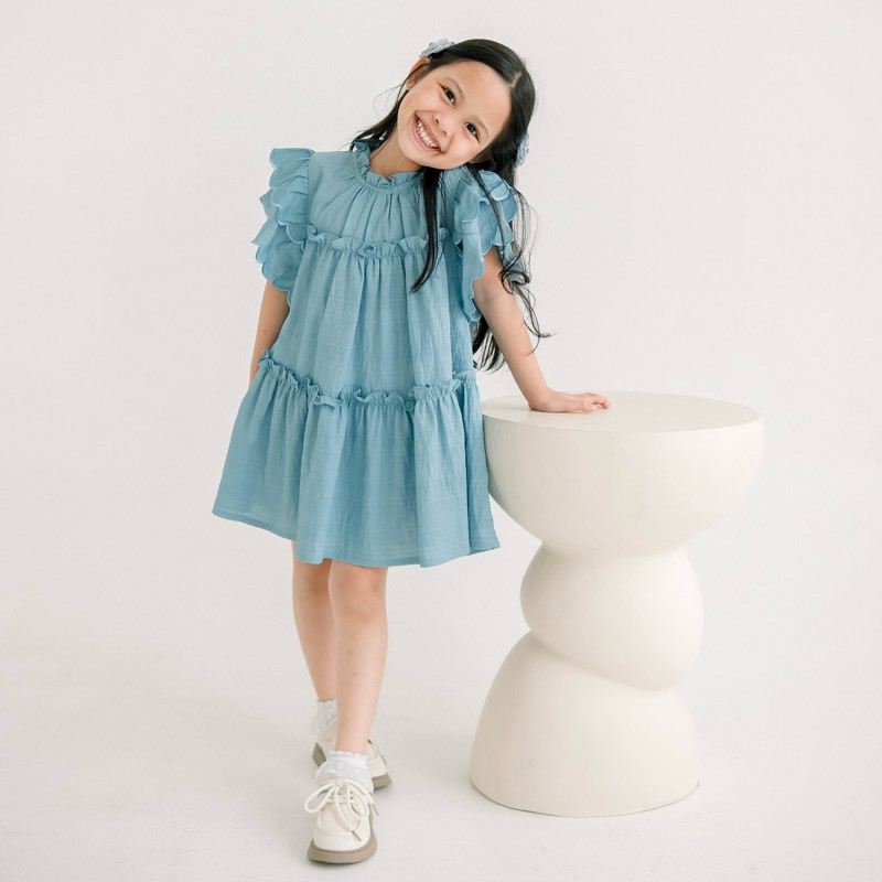 JONSTORE (1-5 Tahun) LYLA-Dress Anak | Dress Anak Perempuan | Dress Bayi | Dress Bayi Perempuan | Ba