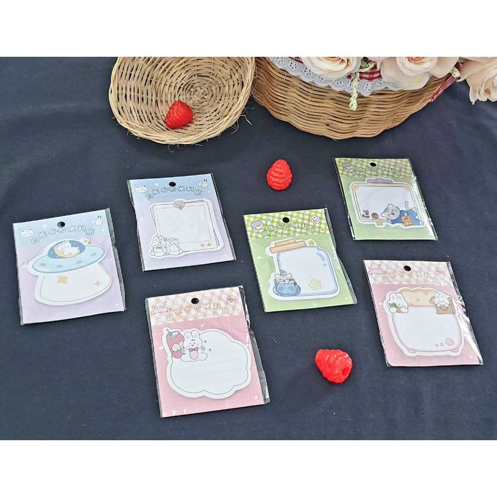 

R-GNR Memostick Sticky Notes Kelinci Kucing Beruang Lucu