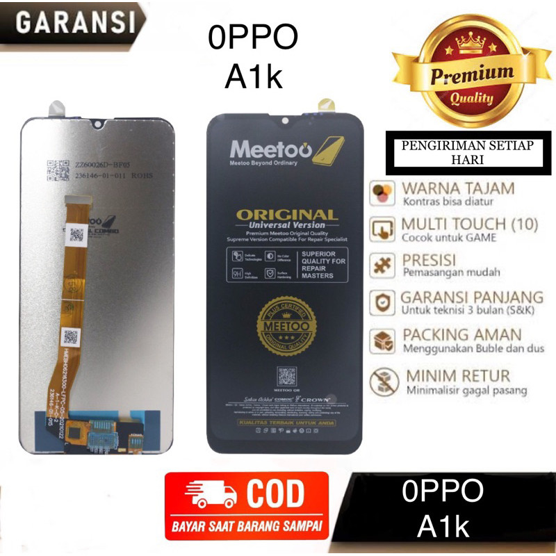 Lcd Touchscreen OPPO A1K Fullset ORIGINAL /LCD OPPO A1K / Realme C2