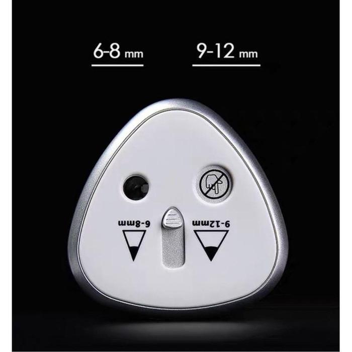 

Tenwin Electric Pencil Sharpener Rautan Elektrik Otomatis Serutan