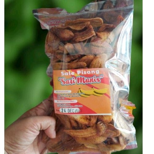 

Cemilan Tradisional Kripik Sale Pisang - Renyah, Legit, Tahan Lama