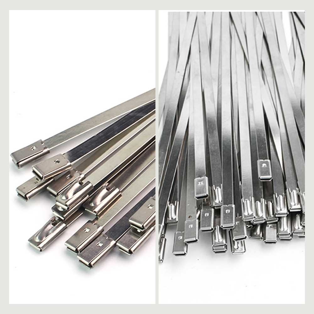 

SLTNSTR ISFRIDAY Kabel Ties Stainless Steel Anti Karat Multifungsi 100 PCS - IF10