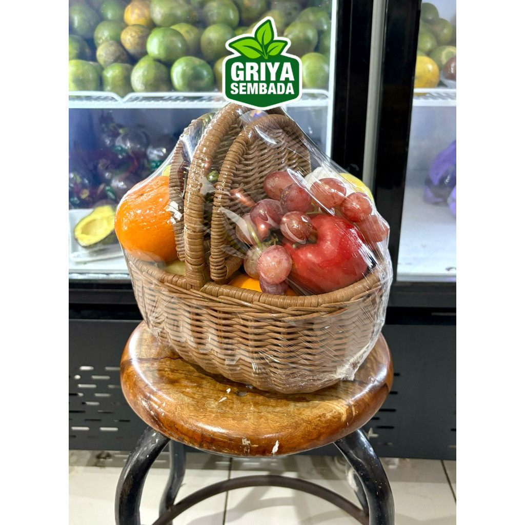 

INSTANT Parcel / Hampers Buah Mini 24 cm Hantaran Premium Griya Sembada