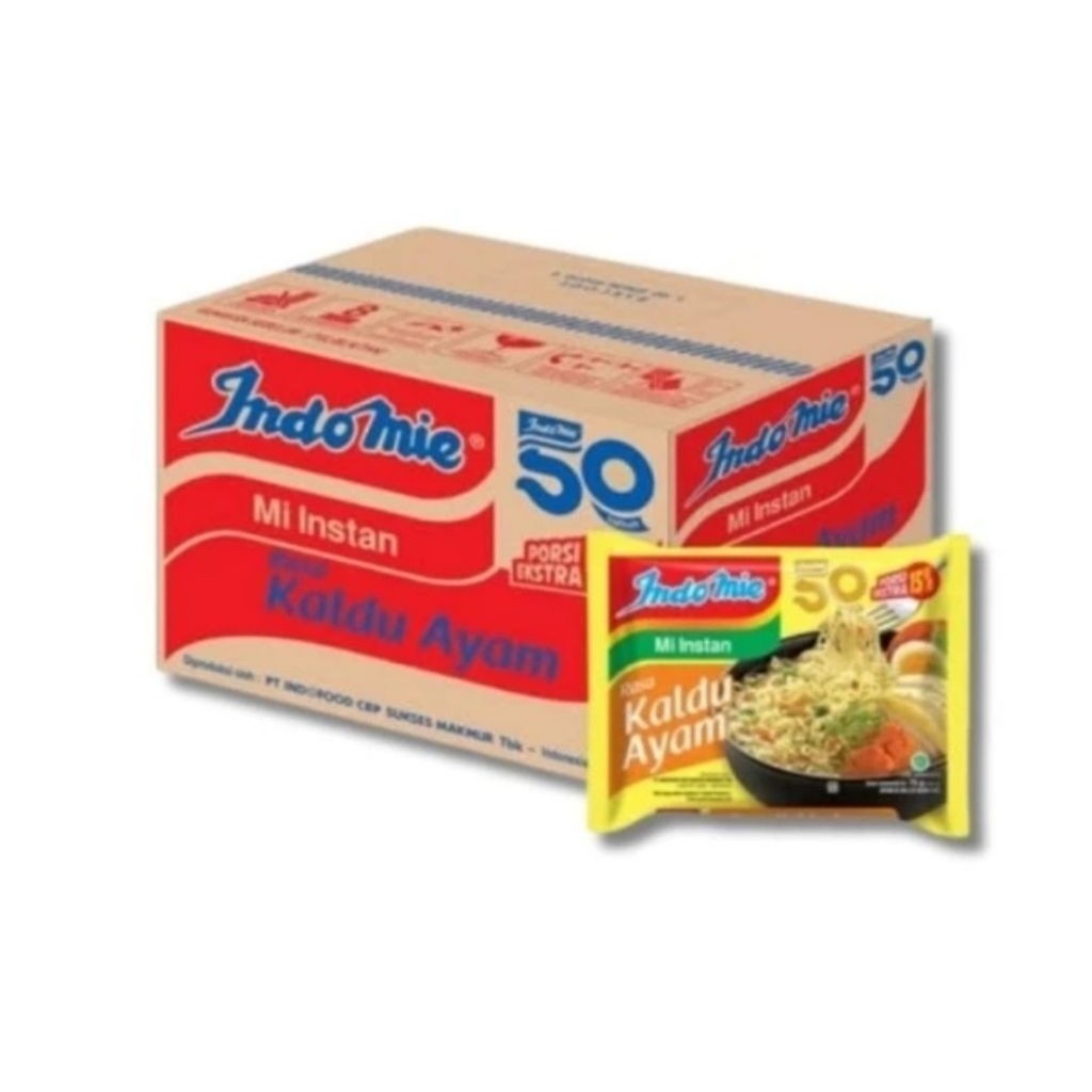 

Indomie Kaldu Ayam - 1 Dus Isi 40 pcs