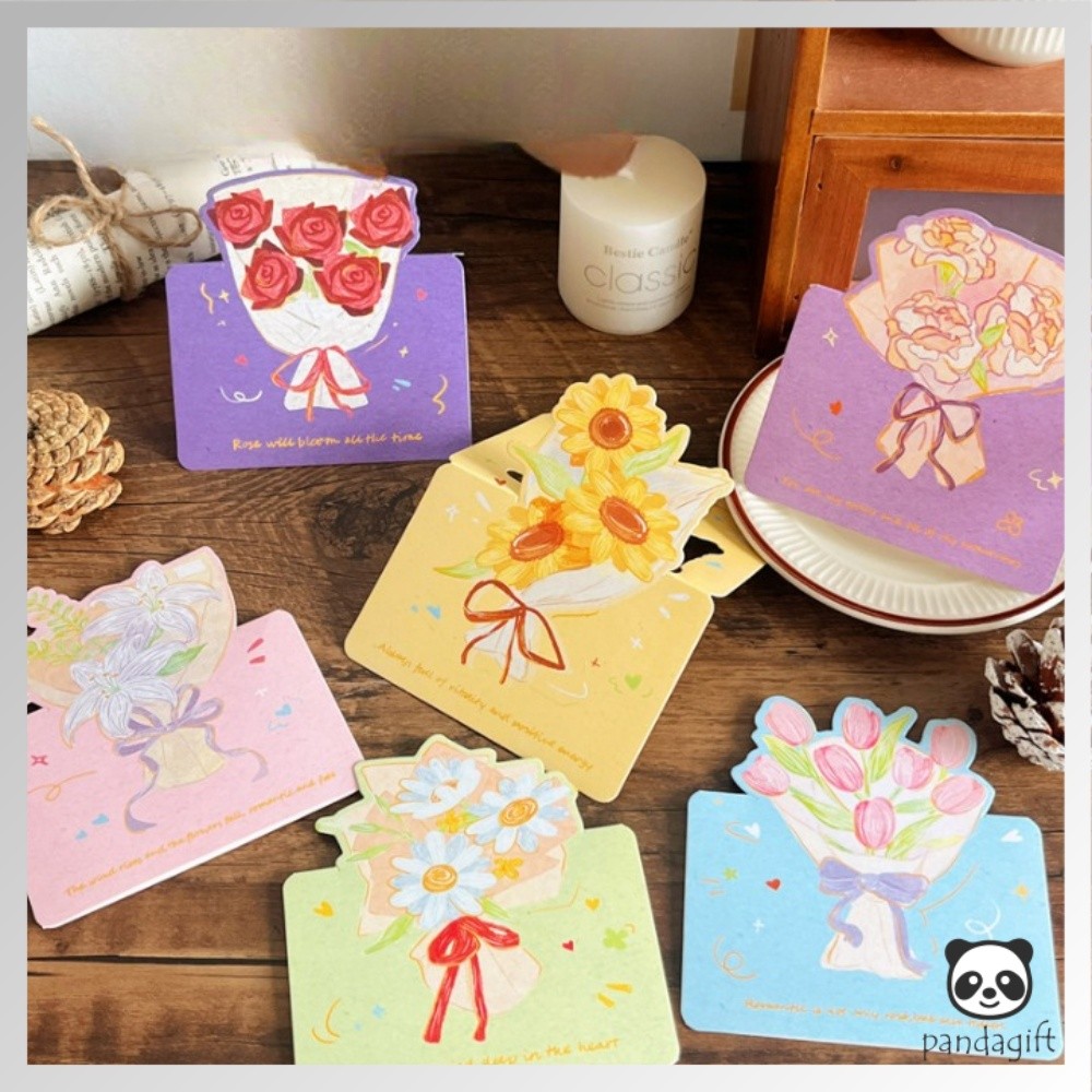 

Kartu Ucapan Greeting Card Motif Bunga Warna Warni - GG0653