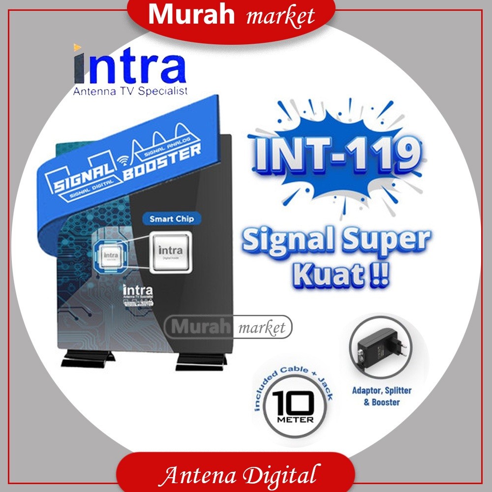 Antena Digital Intra INT 119 / Antena TV Led TV Tabung / Indoor Outdoor