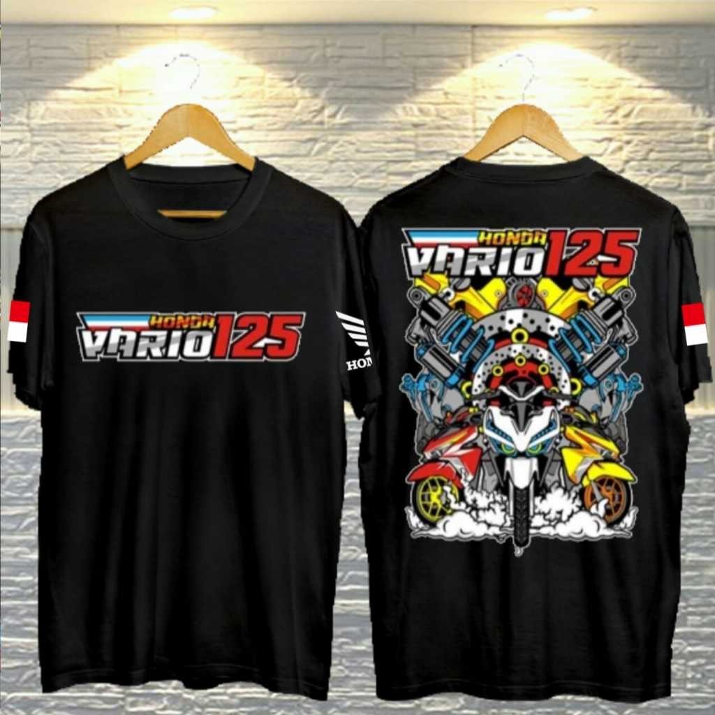KAOS TSHITR BAJU DISTRO HONDA VARIO 125 SIMPLE
