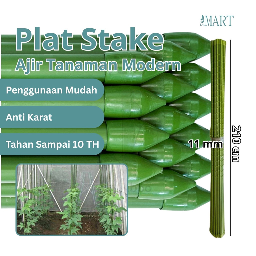 Ajir Tanaman / Plant Stake - TAKIRON - 11 mm x 210 cm
