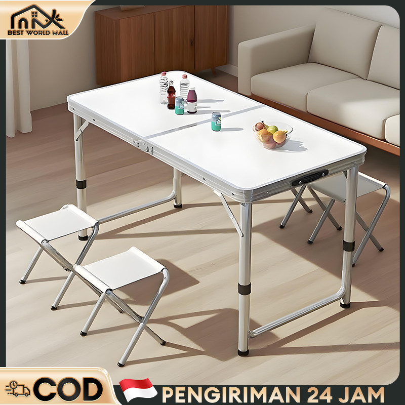 Meja Lipat Meja Koper Portabel Aluminium Meja Lipat Portabel Meja Lipat Jualan Meja Camping Meja Lip