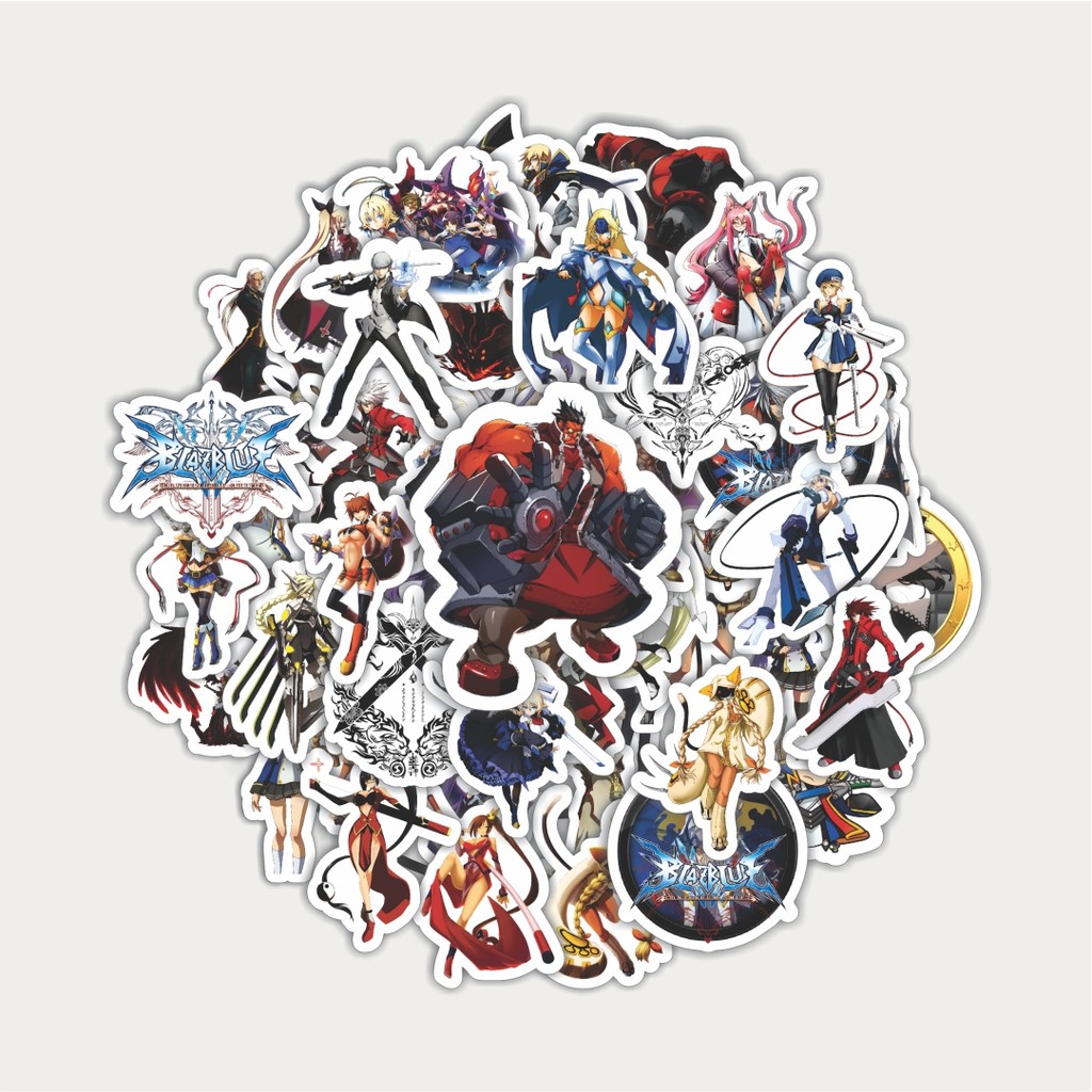 

Sticker Pack Stiker Game Series Blaz Blue Karakter Mix 9 | Sticker TUMBLR | Stiker LAPTOP KOPER HELM