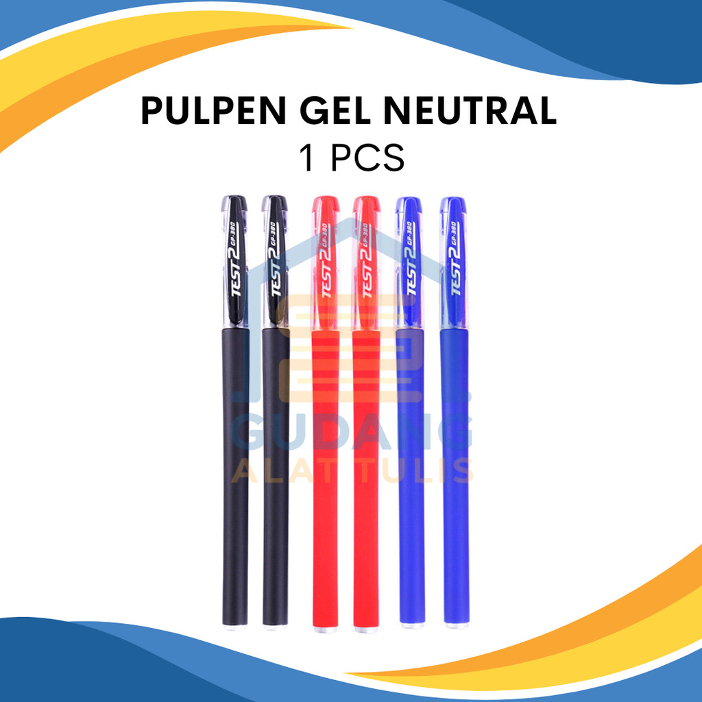 

PULPEN GEL | NEUTRAL 3 WARNA 0.5MM TERMURAH