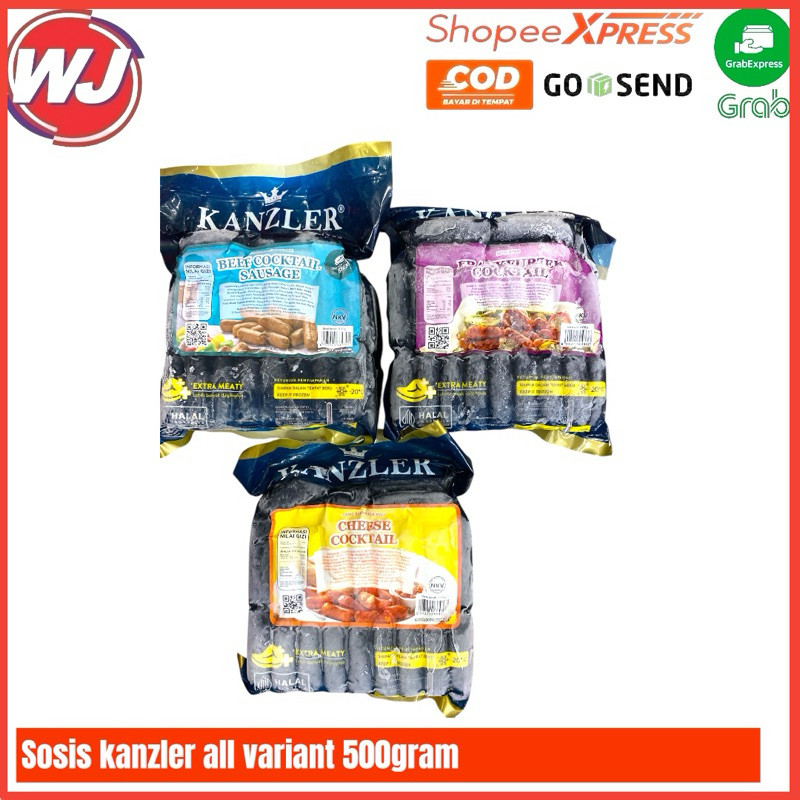 

SOSIS KANZLER ALL VARIANT 500 GRAM