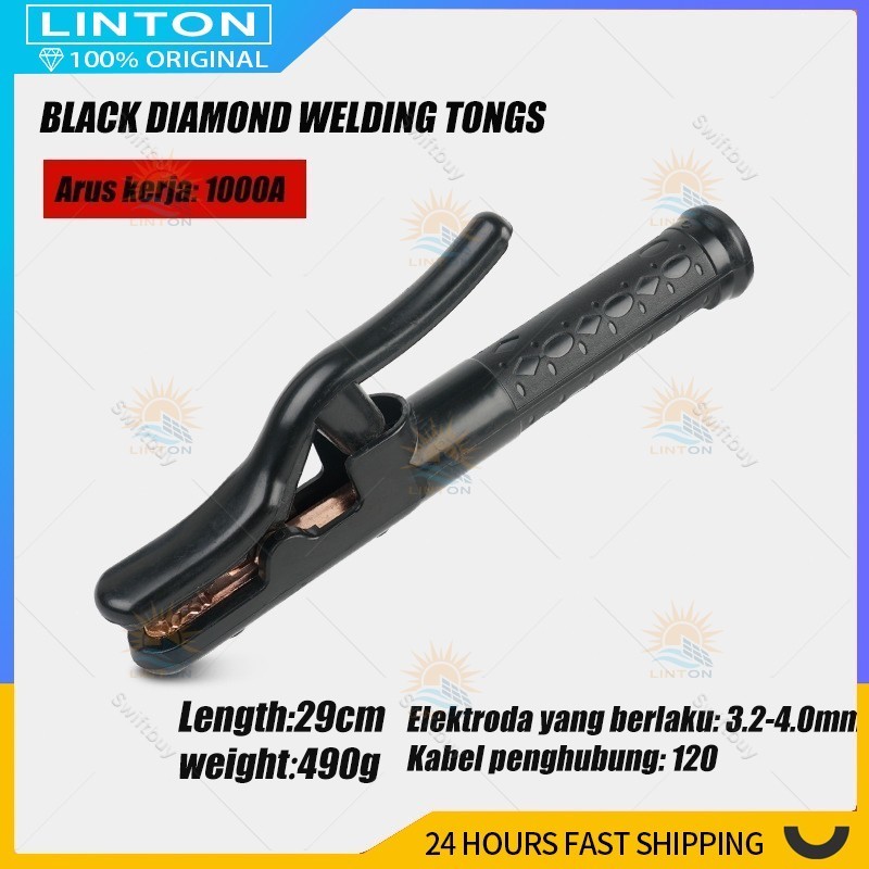 Quality Stang Las 1000A Tang Las Tang Stang Las 1000A Electrode Holder MMA Amerika Welding Torch Tan