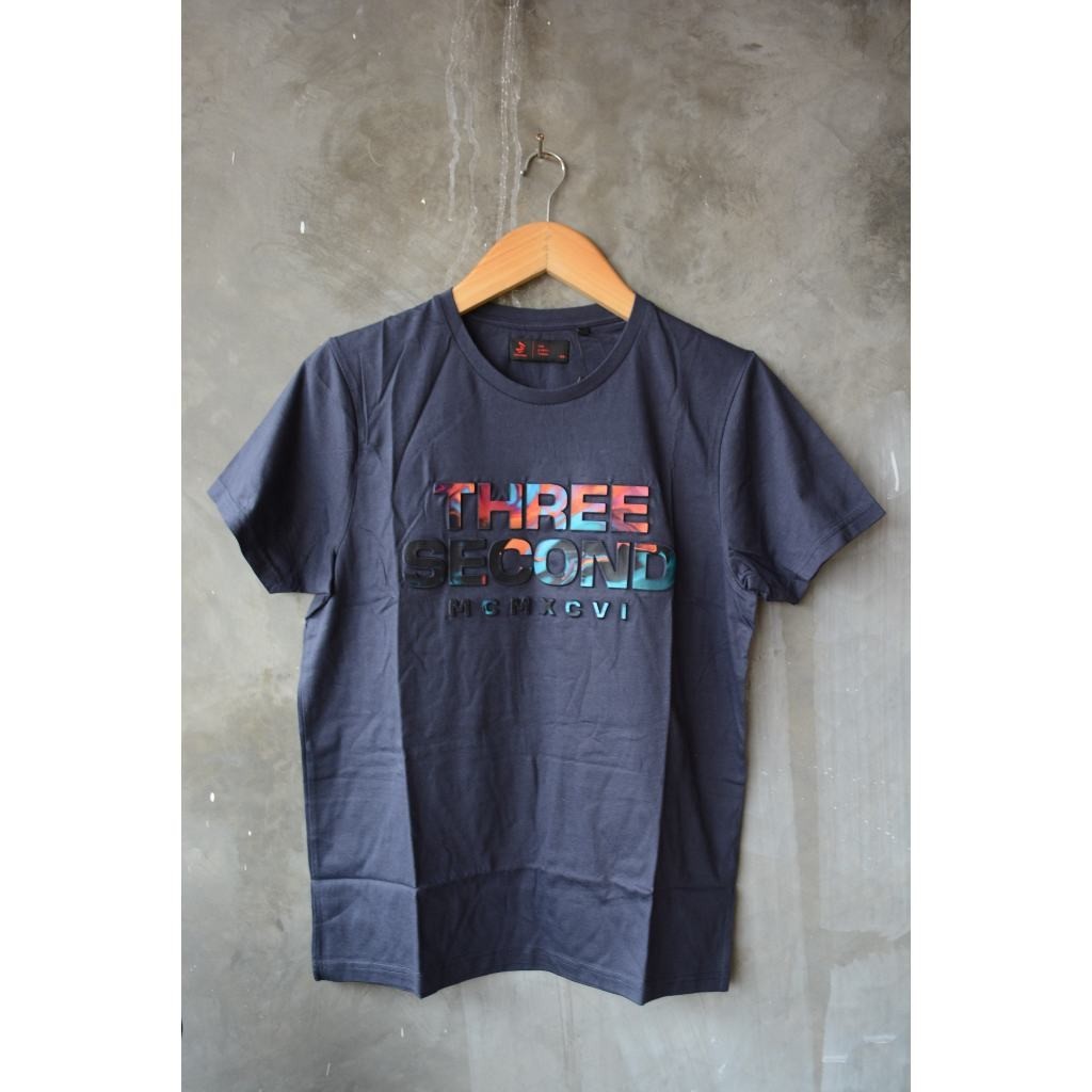 Kaos 3second - Kaos Ready Hingga Size XXL (Double XL)