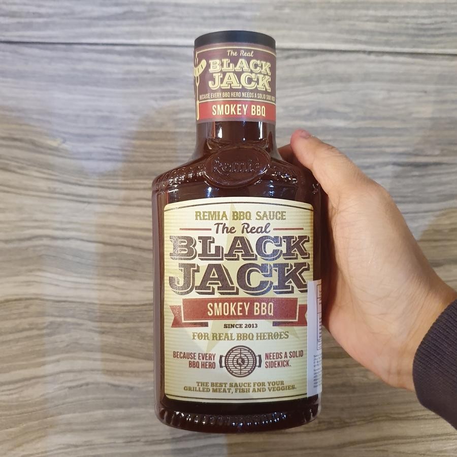

Remia BBQ Sauce The Real Blackjack Smokey BBQ Saus Barbeque Import 450ml