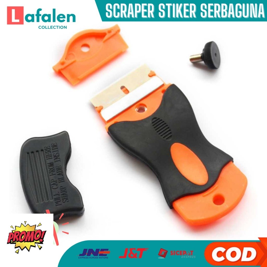 

Star Collection Sticker Scraper Kape Kupas Pembersih Stiker Lem Kaca Keramik Serbaguna
