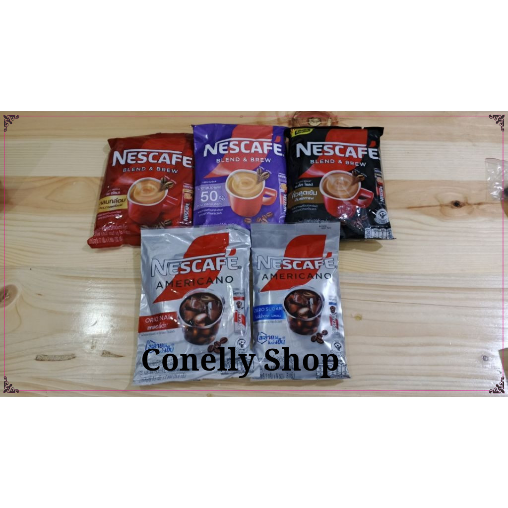 

Nescafe Blend & Brew Mini Pack Series. Pack Kecil. Expired Lama.