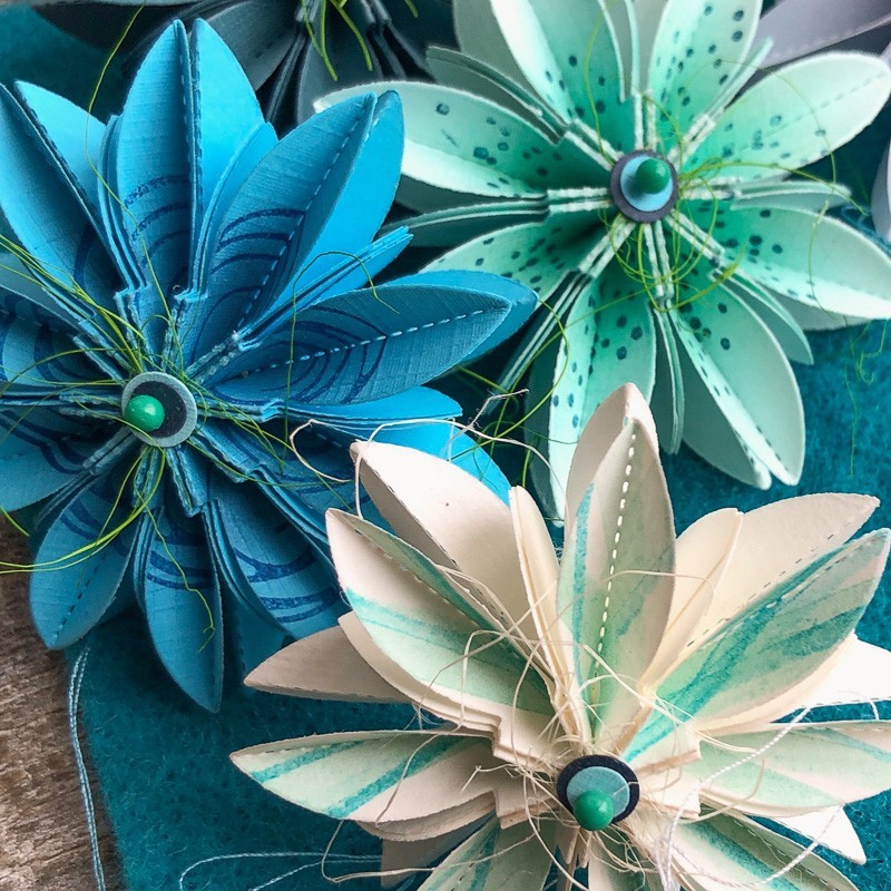 

New Folded flower decoration metal Cutting Dies Stencils DIY Scrapbooking Paper/photo Cards Embossing Dies