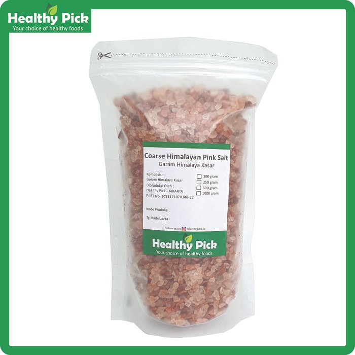 

Himalayan Pink Salt Coarse 1 kg Garam Himalaya Kasar