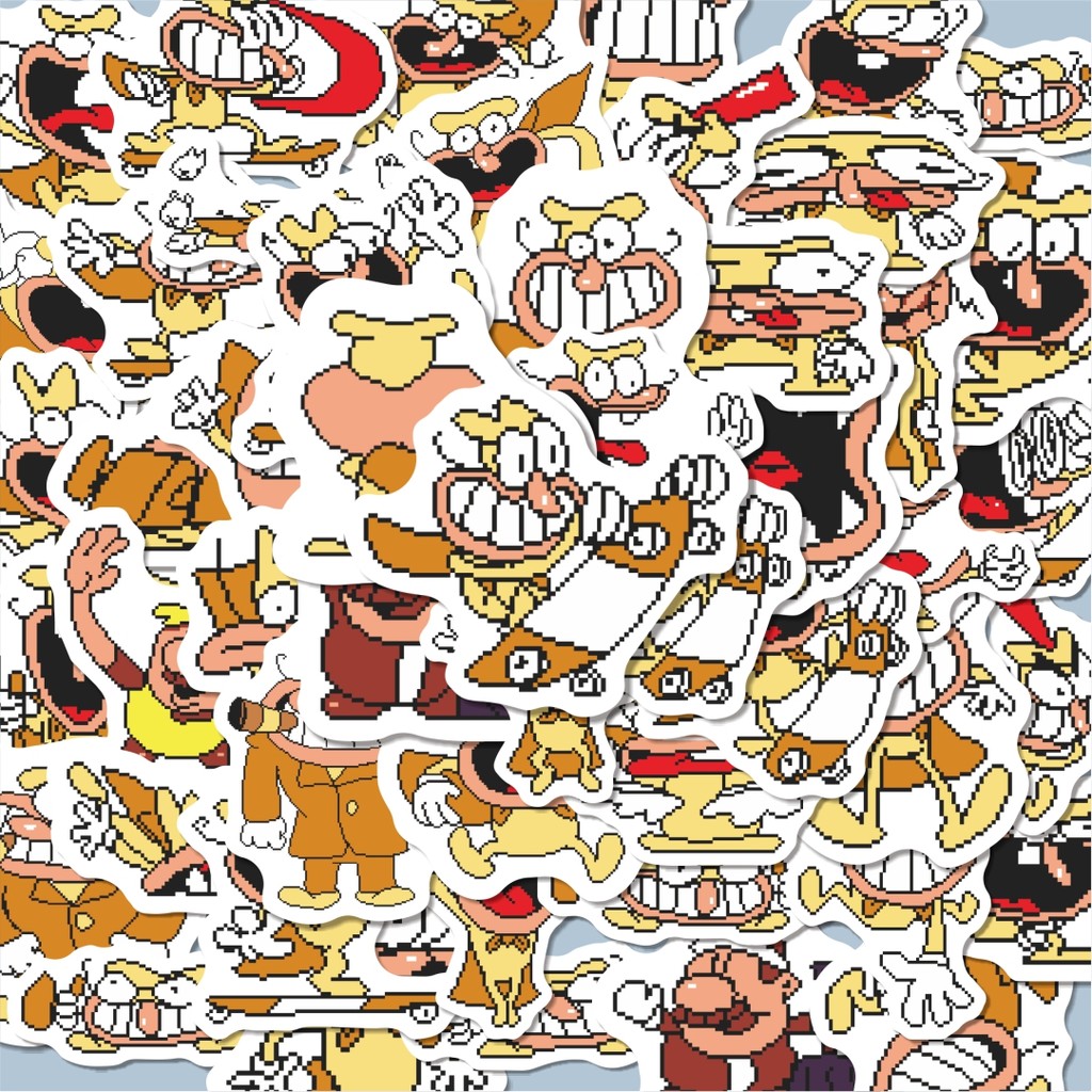 

100PCS Lucu Stiker Pizza Tower V14 Stiker Aesthetic Stiker Anti Air Stikers Berperekat Waterproof sticker decal buat Motor Helm Buku Journal Koper Casing HP Laptop Botol Minum Hadiah anak
