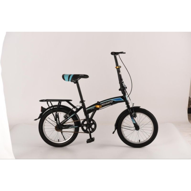 Sepeda lipat 16" anak sd remaja single speed buat olahraga