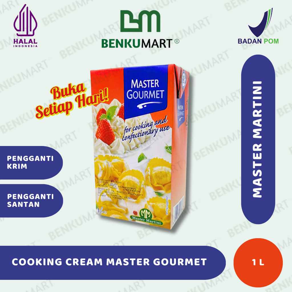 

Cooking Cream Master Gourmet | Krim Masak 1 L