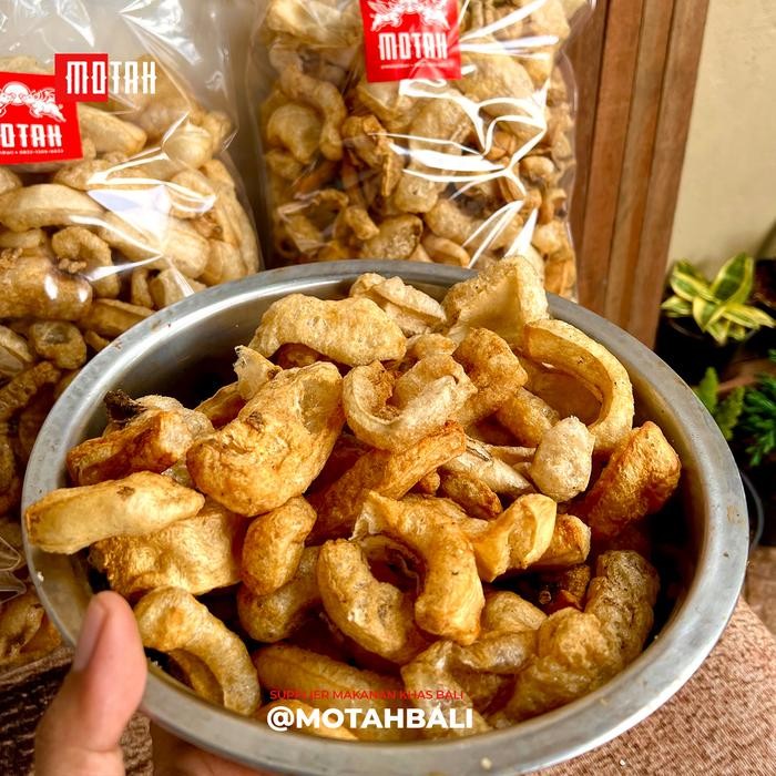 

Cemilan Kerupuk Babi 500gr Khas Bali / Kulit Rambak Babi / Kulit Babi Crispy / Cemilan Babi Khas Bali MOTAH BALI