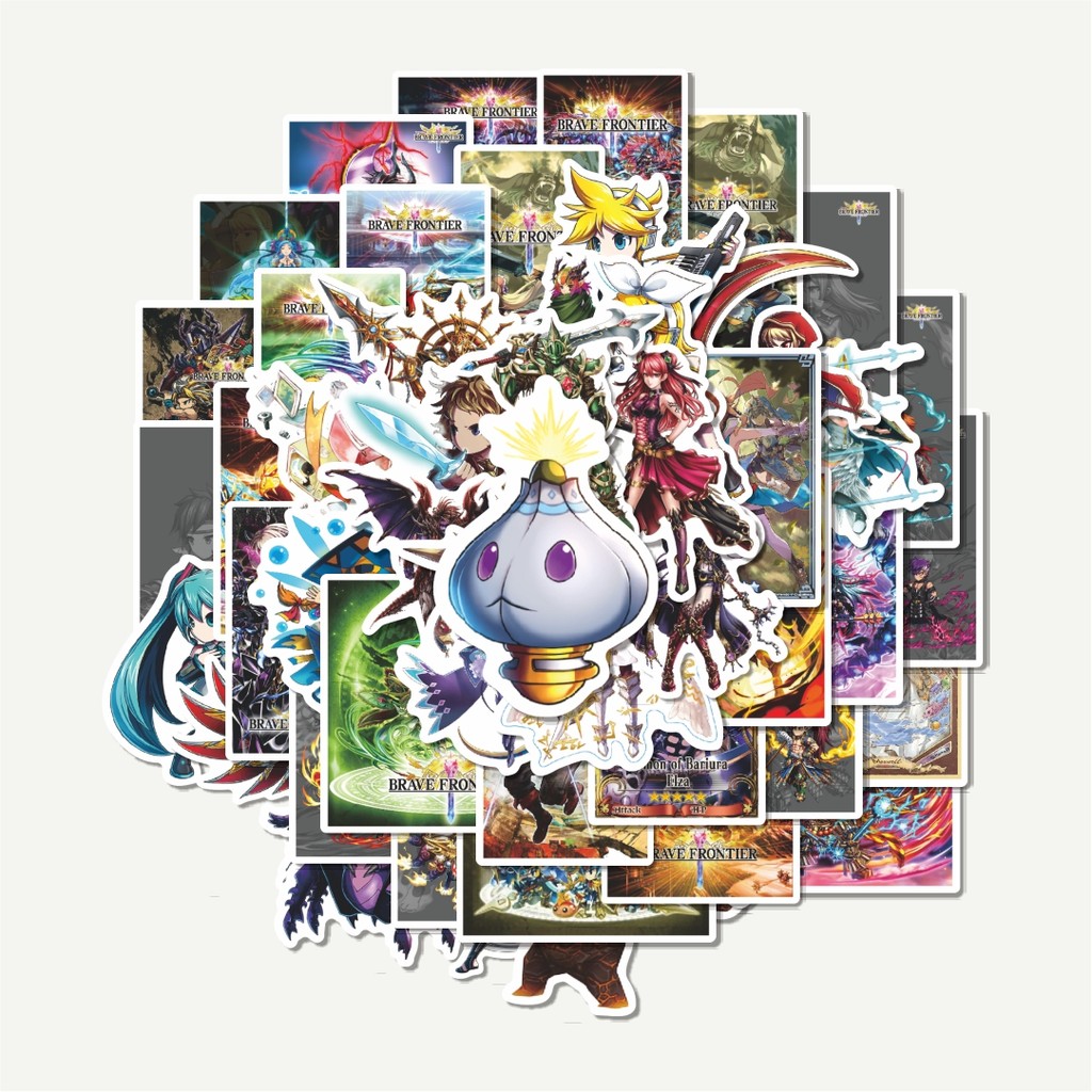 

Sticker Pack Stiker Game Brave Frontier Char Mix 13 | Sticker TUMBLR | Stiker LAPTOP KOPER HELM