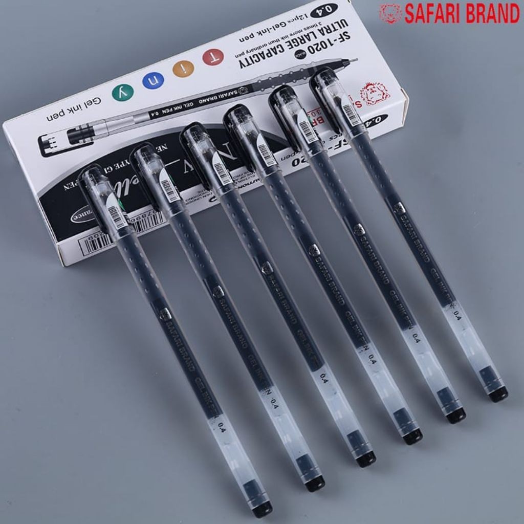 

( READY ) BOLPEN GEL SF1020 SAFARI NEW ZUIXUA/LSN(12PCS)