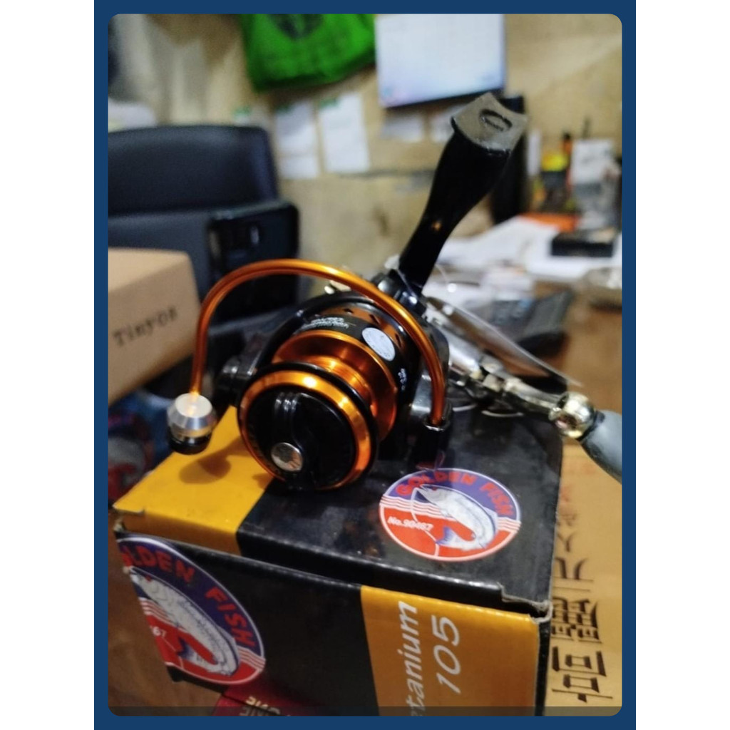 Reel Golden Fish Metanium MT 105 205 305