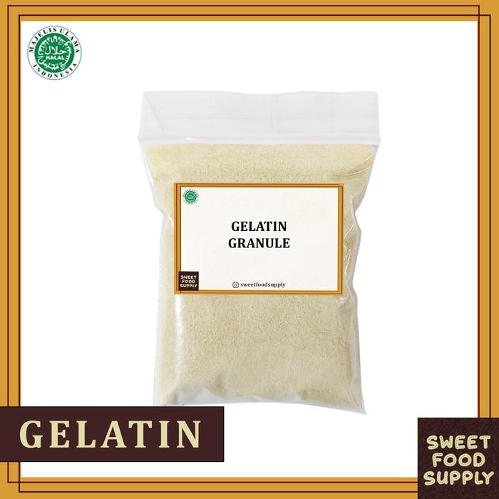 

Gelatin Bubuk Halal bloom 150 250gr SweetFoodSupply