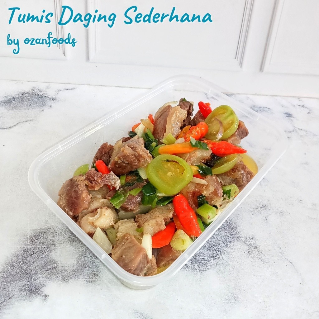 

Tumis Daging Sederhana