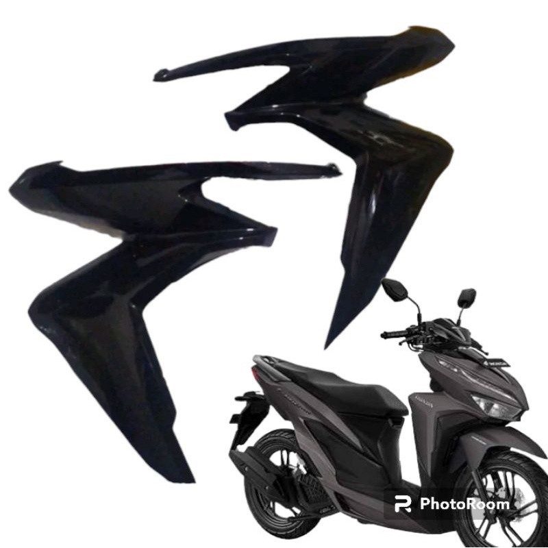 Cover side sayap depan samping Vario 125 150 Led esp New 2018 2023 hitam